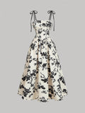 Floral Summer Sun Dress