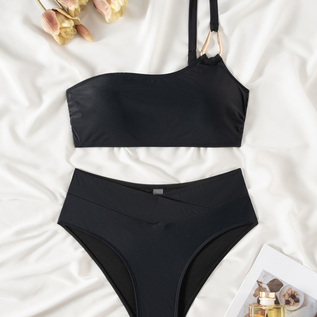 One-Shoulder Bikini Set