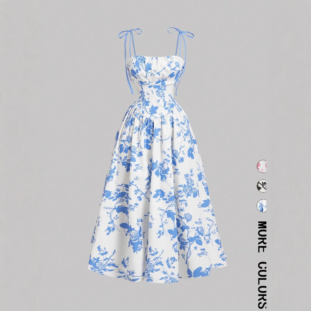 Floral Summer Sun Dress