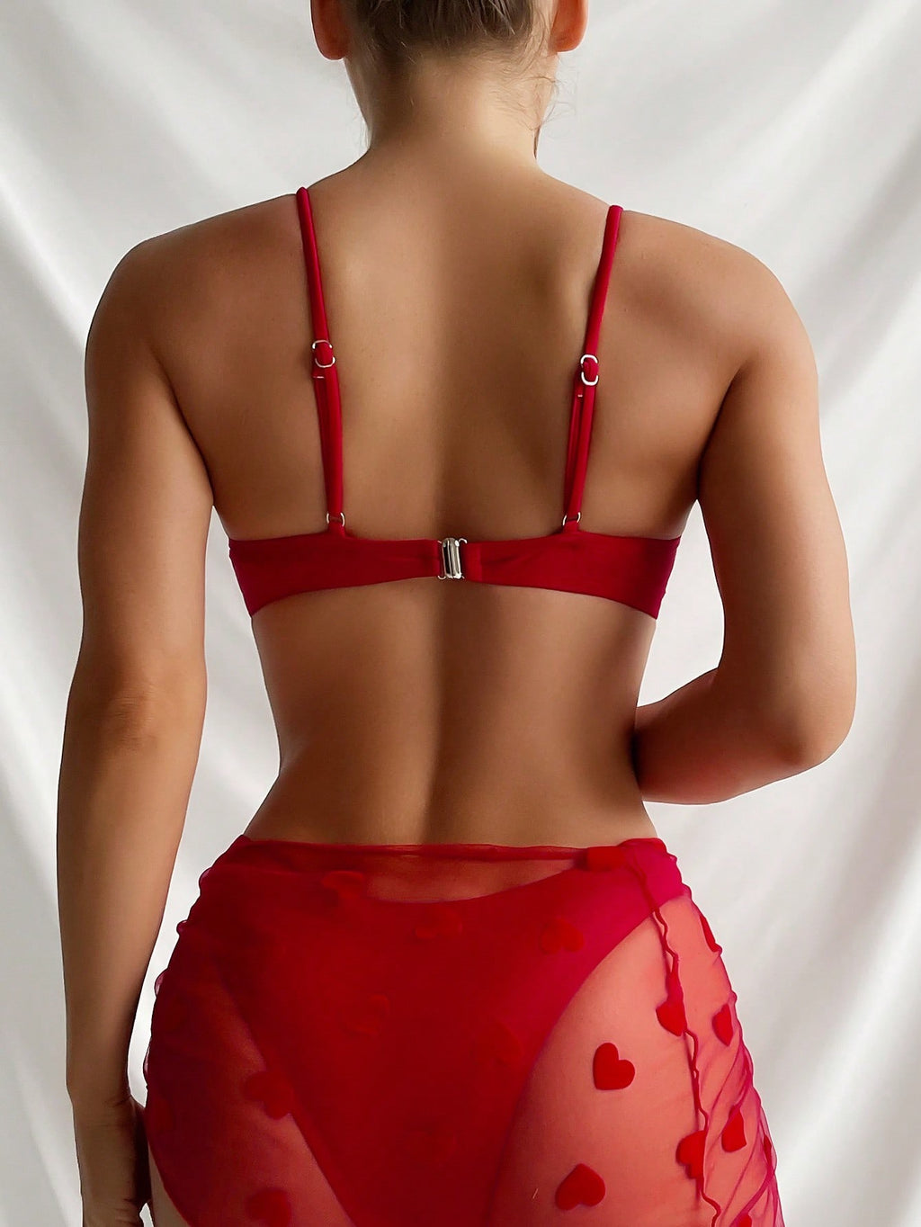 Polka Dot Push-Up Bikini Set
