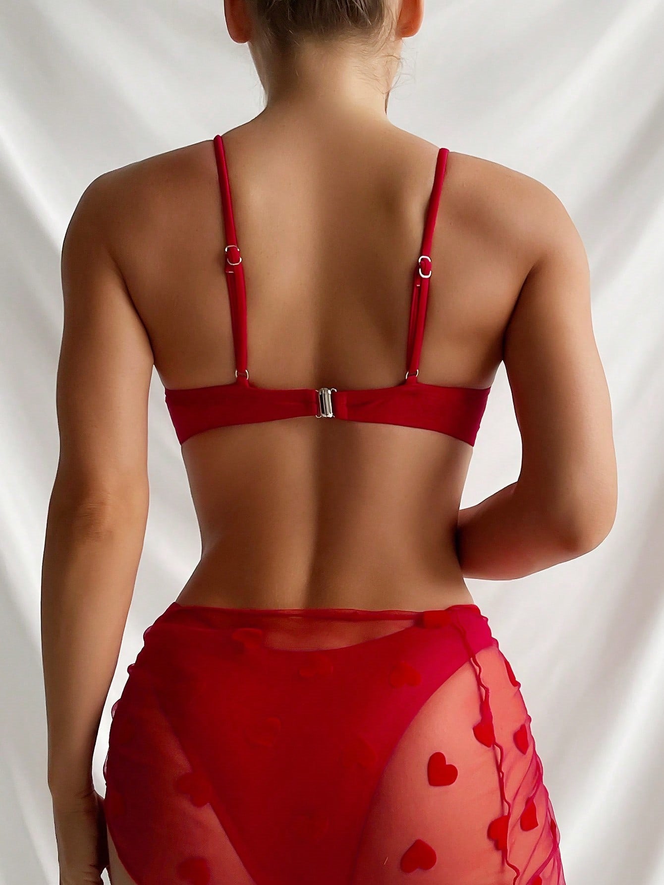 Polka Dot Push-Up Bikini Set