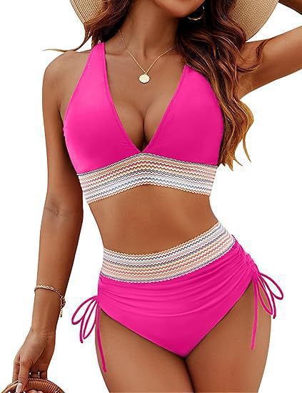 Deep V Bikini Set